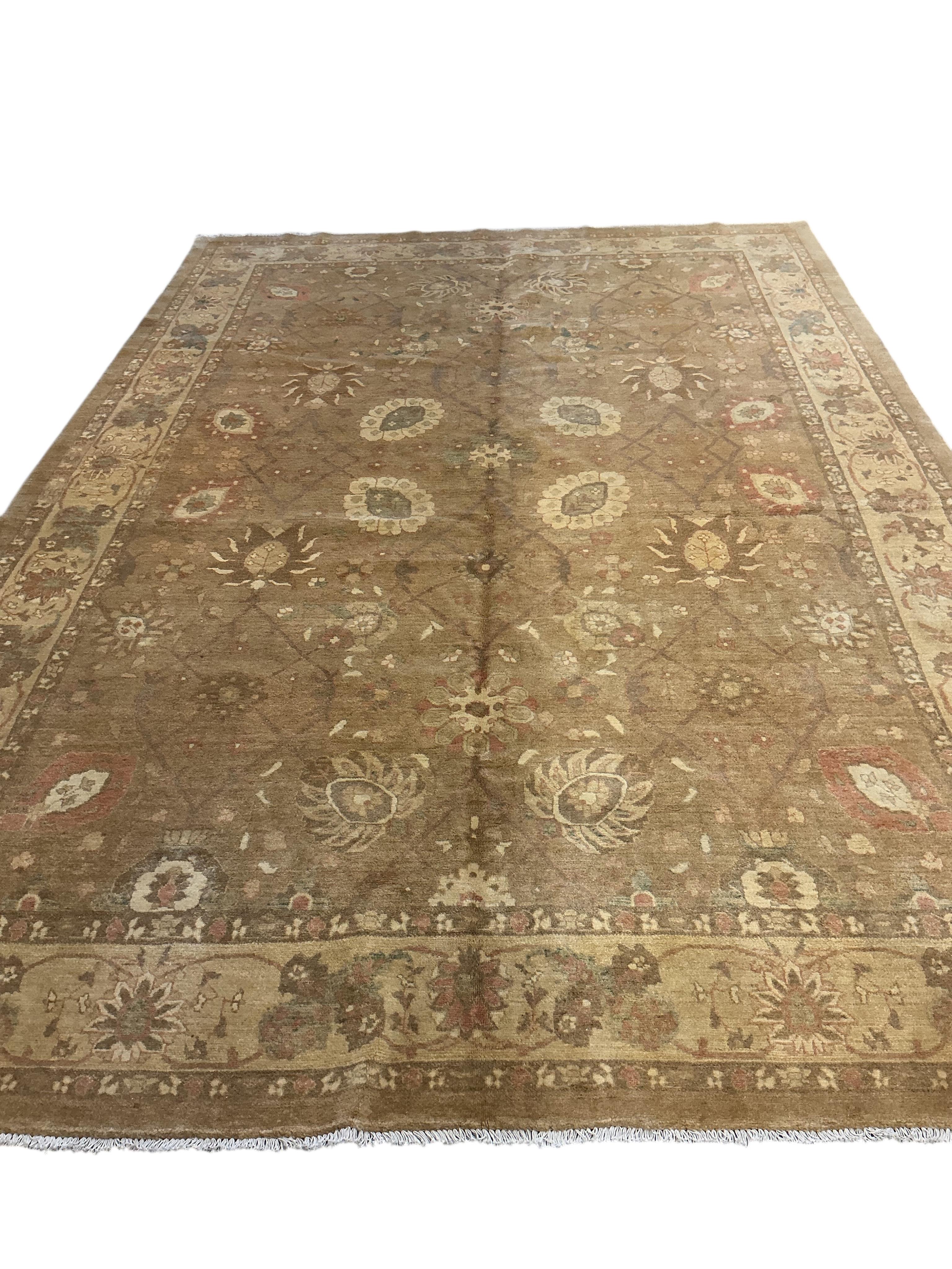 A Persian carpet, 370 x 255cm